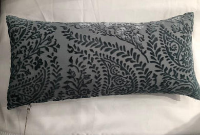 Henna Velvet Jade Pillow