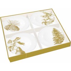 Holiday Botanical Plates