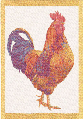 Rooster Tea Towel