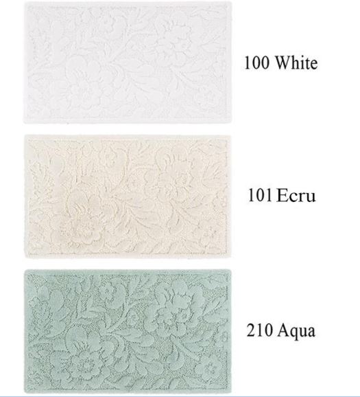 Habidecor Brighton Bath Rug - Aqua