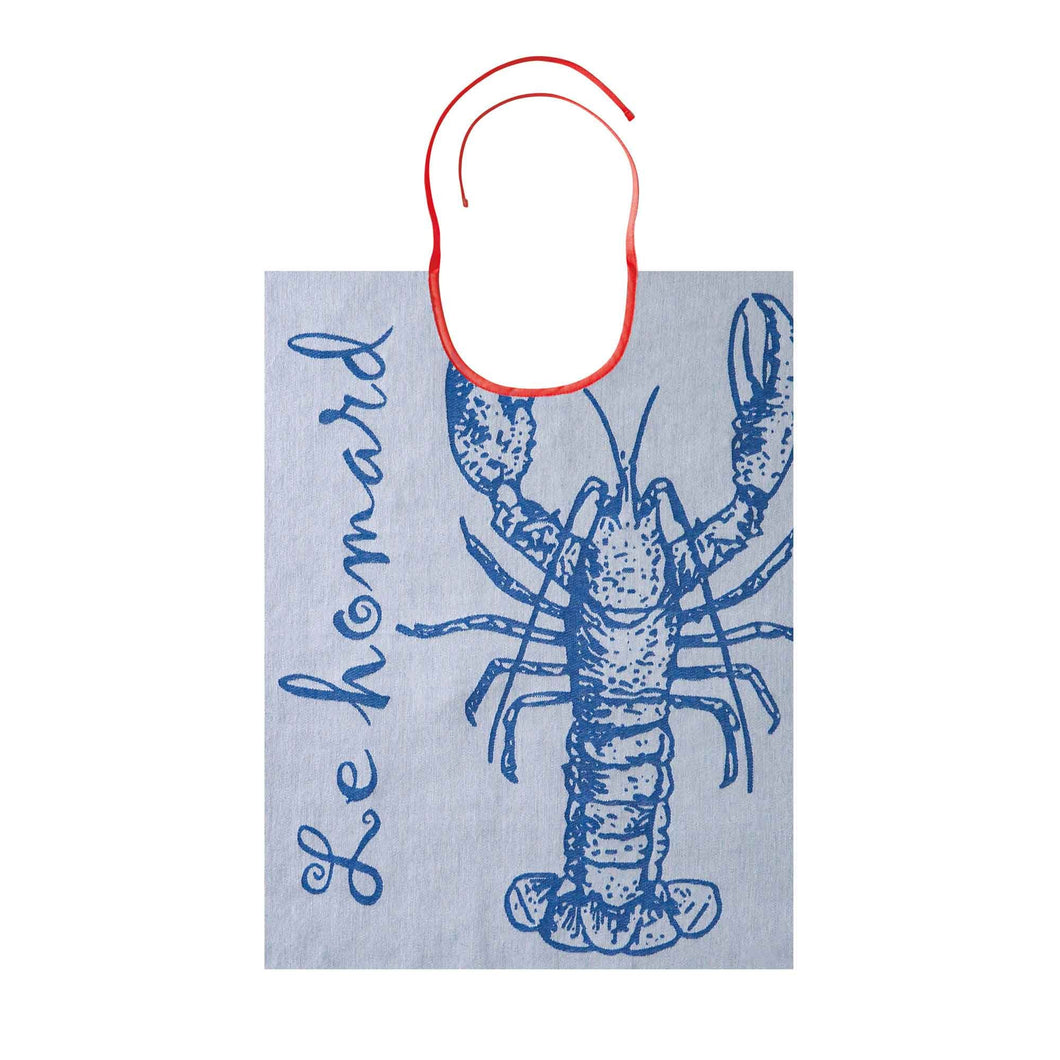 Blue Lobster Bib