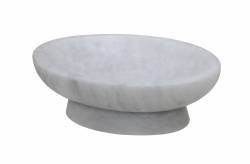 Pearl White Marble Soap Dish