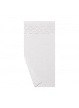 Wave White Guest Towel